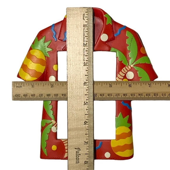 Hawaiian Shirt Photo Picture Frame Portrait Orientation For 3 1/2" X 5" Photo - Picture 2 of 15